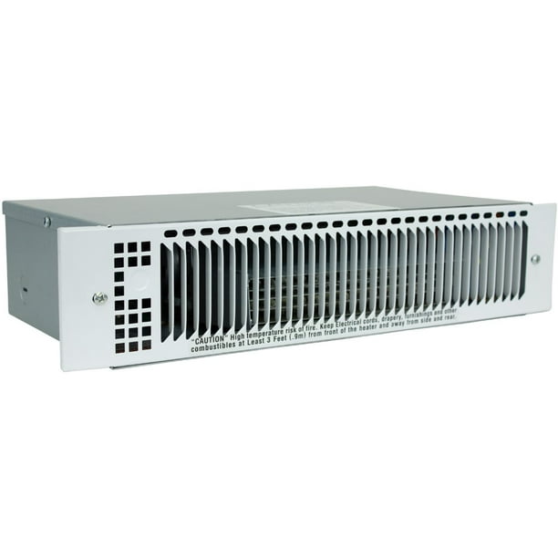 King Electric KT1215-W 1500/750W 120V Kickspace Heater White King Electric KT1215-W 1500/750W 120V Kickspace Heater White
